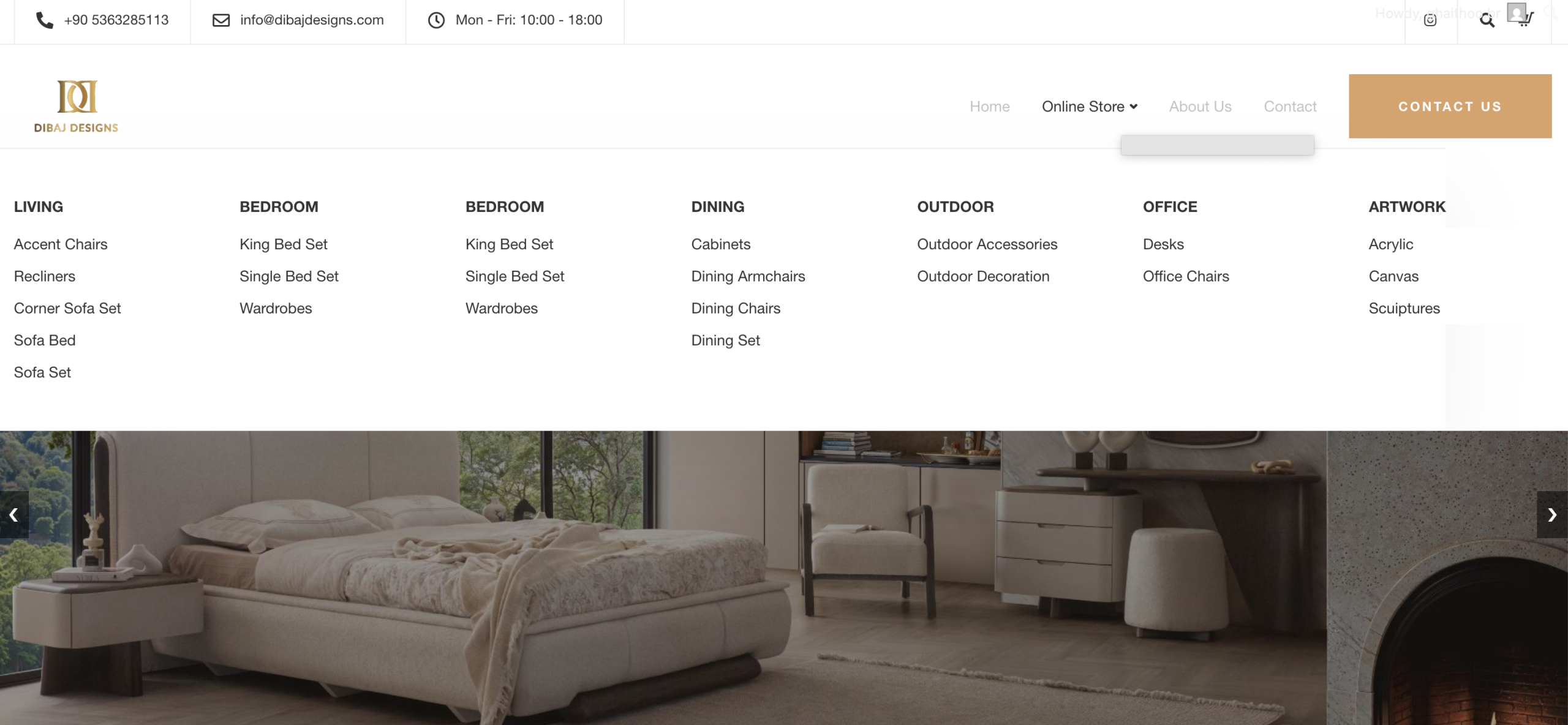 Dibaj Designs Furniture